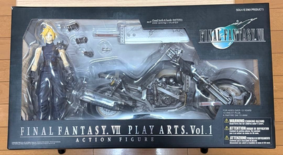 FF7 PLAY ARTS Vol.1 no.0 クラウド&ハーディ=デイトナ FINAL FANTASY VII PLAY ARTS Vol.1 no.0 Cloud Strife & hardy