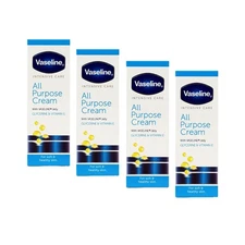 Vaseline Intensive Care All Purpose Cream, Cracked Skin Relief, 4-Pack. 1.41 oz