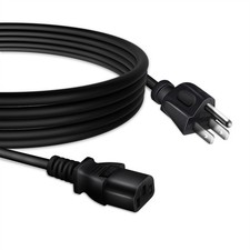UL 6ft Power Cord For Alto TX408 TX408XUK 350W 8" Powered PA Speaker Plug