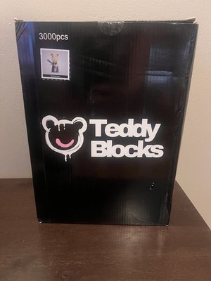 Teddy Blocks Splat Bear Building Set, Decoration Toy 5000 Pieces sealed In Box
