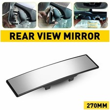 Universal 270mm Wide-angle Convex Interior Clip On Car Truck Rear View Mirror Us