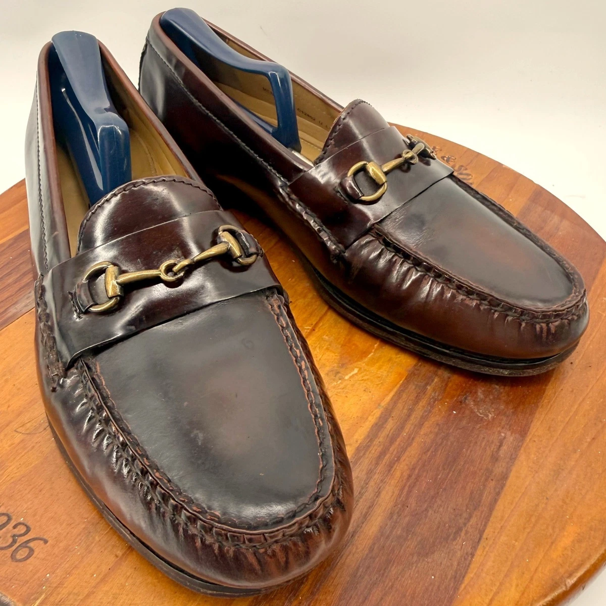 Cole Haan Men\'s Brown Leather Fairmont Bit Loafers Size 8.5M C13840 cole haan bit loafers products for sale | eBay main image 4