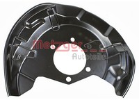 Metzger Spritzblech, Bremsscheibe 6115280 Passend FüR Nissan Renault