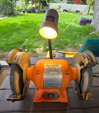 Central Machinery 8" Bench Grinder 3/4HP 3450RPM  #37823 Tested