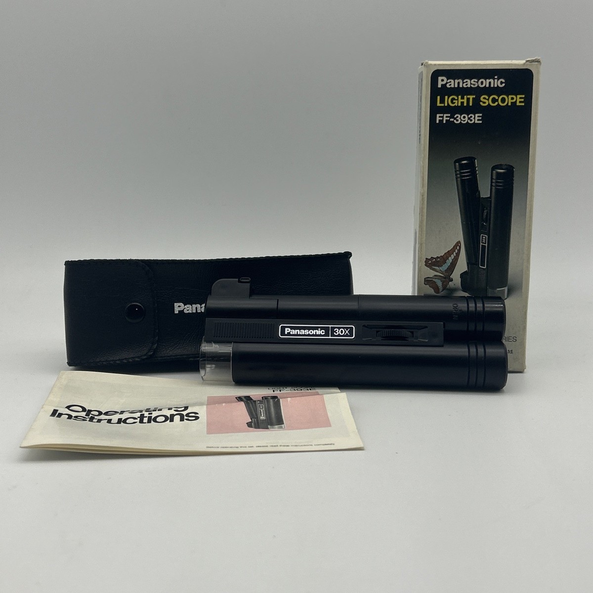 Panasonic Light Scope Ff-393 30x Zoom Mini Microscope Ship for