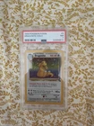 Dragonite Fossil Holo Rare Card 4/62 PSA 7