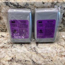 3M 7093 Respirator Cartridges Expired 12/22 Costume / Cosplay Prop Only