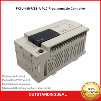 FX3U-48MR/ES-A PLC Programmable Controller for Mitsubishi Programming os12
