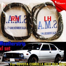 66-70 For Toyota Corolla KE10 E10 11 15 Sedan 2 Dr Weatherstrip Door Rubber Seal