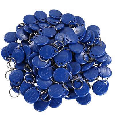 EM4100 125KHz RFID EMID Card Tag Token Key Chain Keyfob Read Only (Pack of 100)