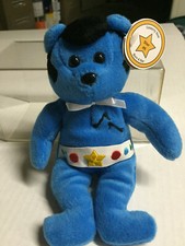 JC Celebrity Bears "Elvis" Born A Star 6 with old style tag Beanie new