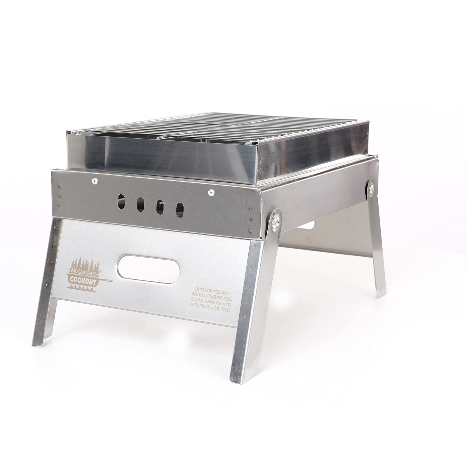 Mr. Outdoors Cookout Model # MOCG15SS Portable Stainless Steel Grill