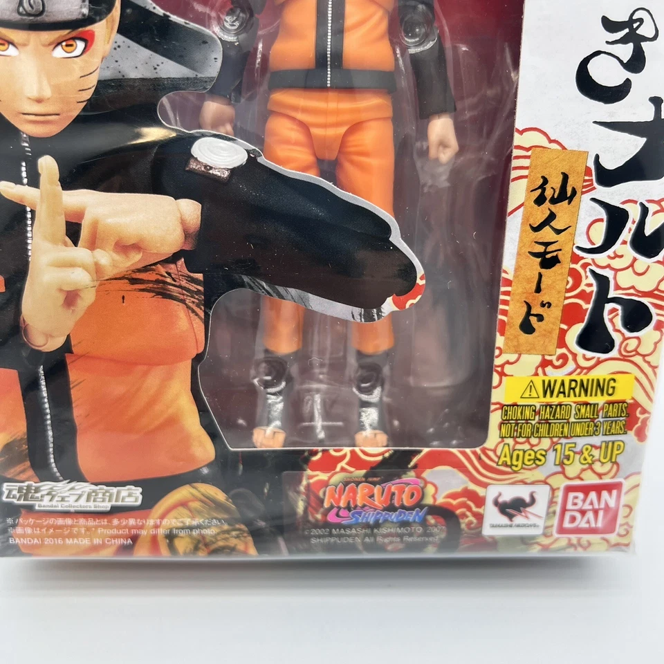 Figura de acción SH Figuarts Sennin Mode Naruto Bandai Tamashii 2016 como nueva Foto 4 de 4