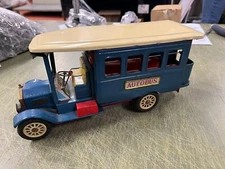 VINTAGE Made In Japan CRAGSTAN TIN FRICTION OLD TIMER AUTOBUS Toy