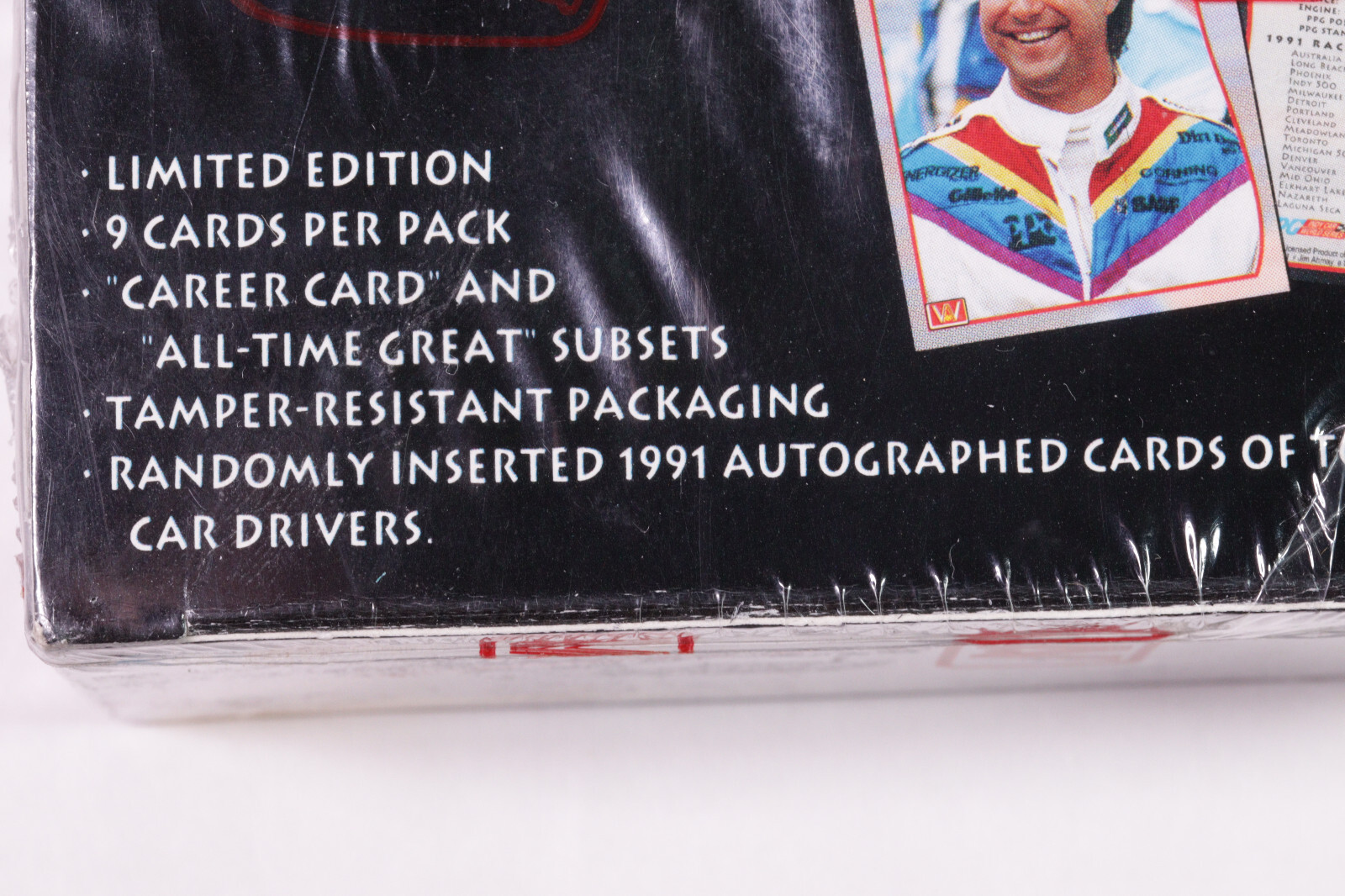 1992 All World Racing Limited Edition Trading Card Set. 36 packs, Indy ...