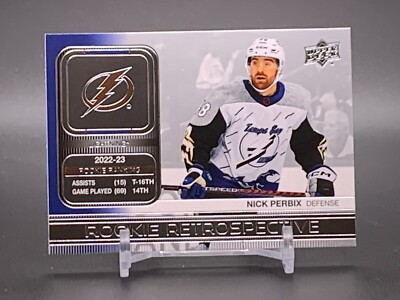 2023-24 Upper Deck Series 1 Rookie Retrospective RR-15 NICK PERBIX