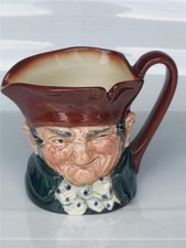 ROYAL DOULTON kleine Figur Toby Kanne Old Charley 8,5 cm hoch