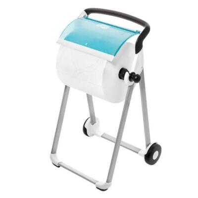 TORK Bodenständer Großrolle 40cm Mobil Rollbar Standgerät Abfallsackhalterung