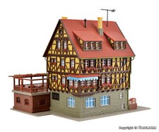 Vollmer N 47688 - Bäckerei mit Gartencafé, Inneneinrichtung Neuware Messeangebot