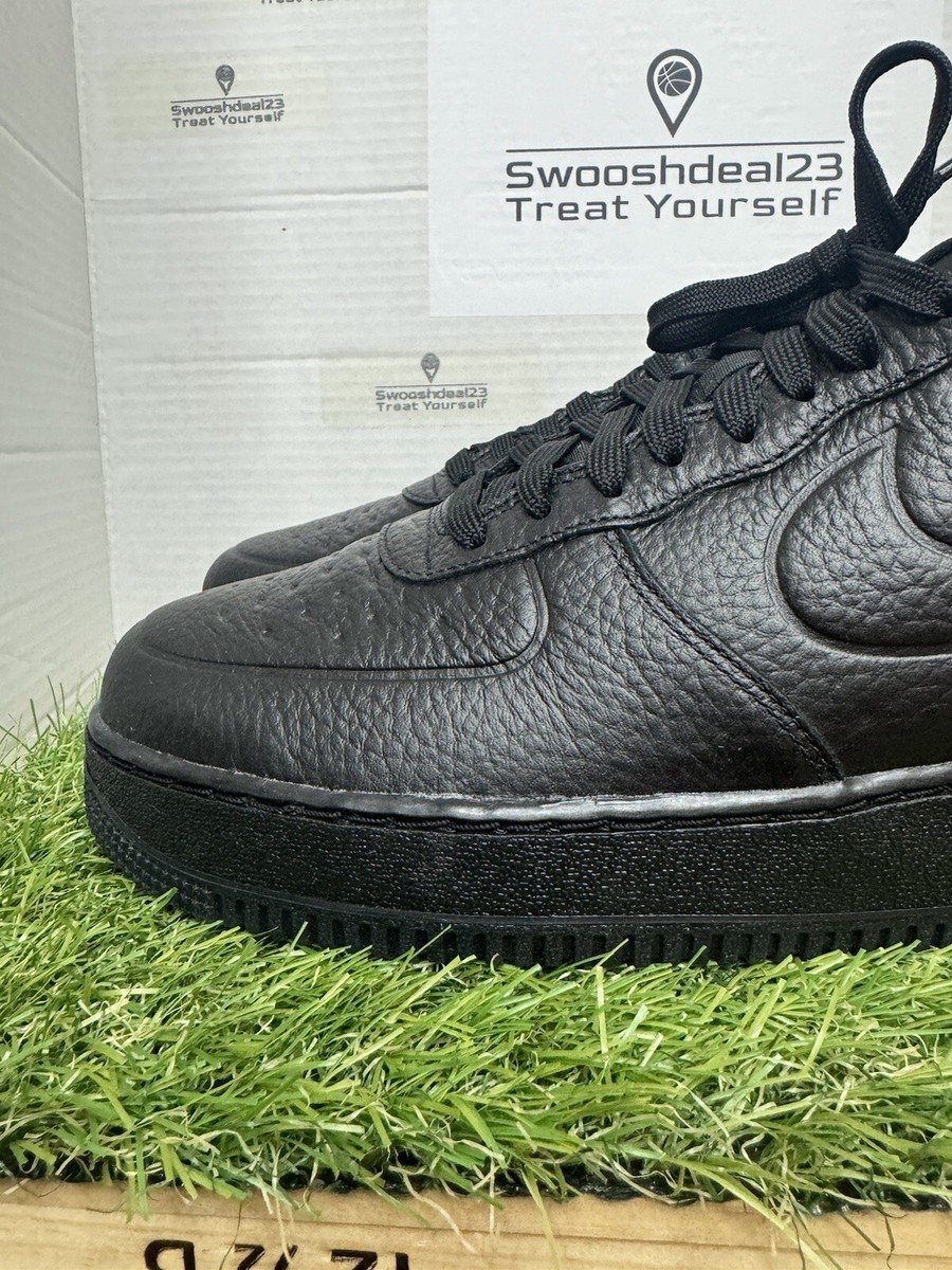 Men's 10 🔥 Nike Air Force 1 '07 Pro-Tech WP Black AF1