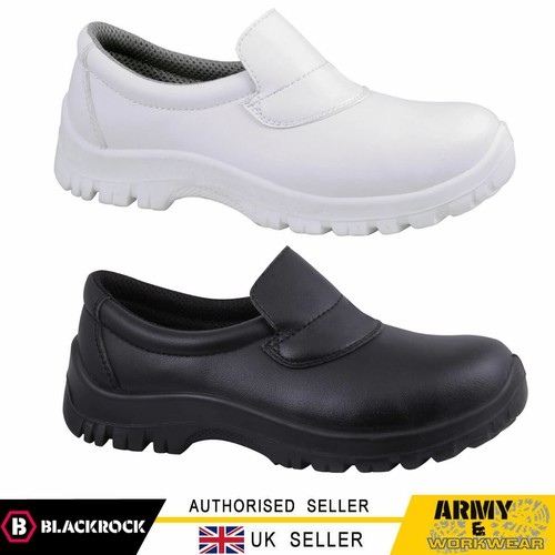 Blackrock Safety Waterproof Work Slip On Shoes Steel Toe Cap Food