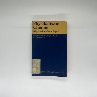 Physical Chemistry / General Fundamentals / Suard, Praud and Praud