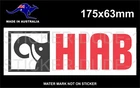 HIAB CRANE STICKER