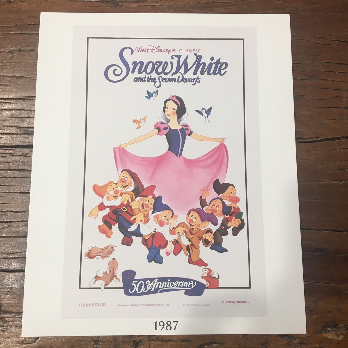 Vintage 90s Walt Disney Exclusive Snow White & the Seven Dwarfs