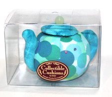 Collectible Dritz Keepsake Teapot Pin Cushion Sewing Notions Vintage Decor Gift