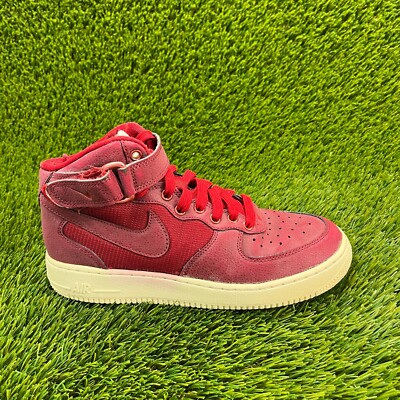 Nike Air Force LV8 Womens Size Red White Athletic Basketball