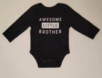 Jumping Beans Baby Bean Infant Boy Newborn Long Sleeve One Piece Bodysuit