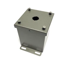 Saginaw Control & Engineering SCE-1PBXI Pushbutton Enclosure 4" x 4" DARK GRAY