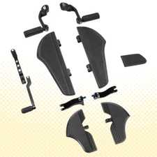 Defiance Floorboards highway foot rest For Harley touring bagger Street glide