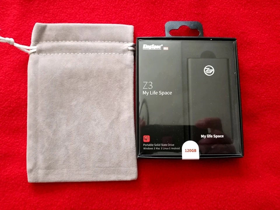 New! KingSpec External Portable SSD USB 3.1 Type-C interface 120GB - Image 3 of 4