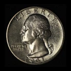 1941-S Washington Quarter- Free Shipping USA