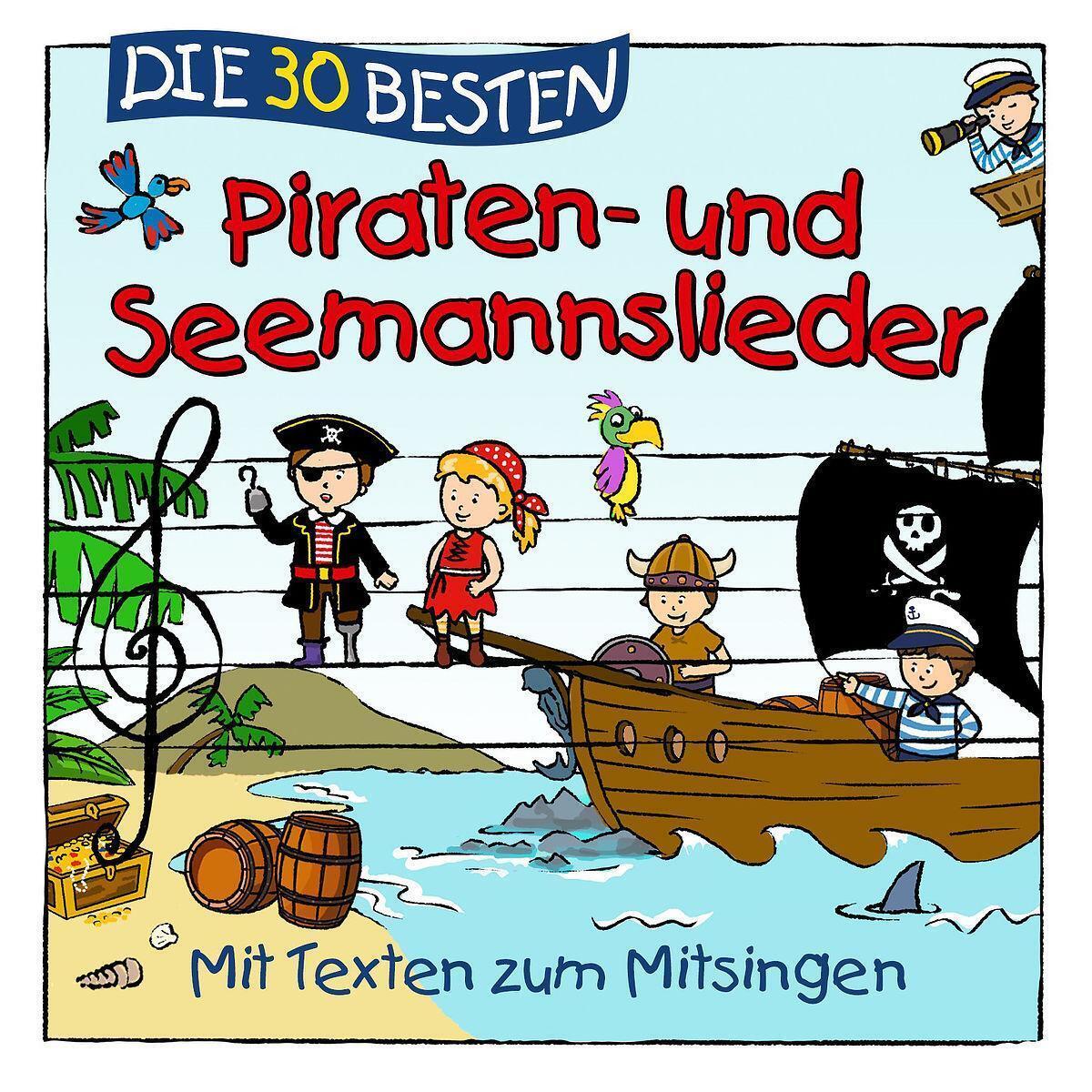 Thumbnail - Die 30 Besten Piraten- Und Seemannslieder S. Sommerland - Hörbuch