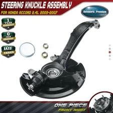 Front RH Steering Knuckle & Wheel Hub Bearing Assembly for Honda Accord 03-07 L4