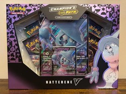 Pokemon TCG Champion's Path Hatterene V Collection Box