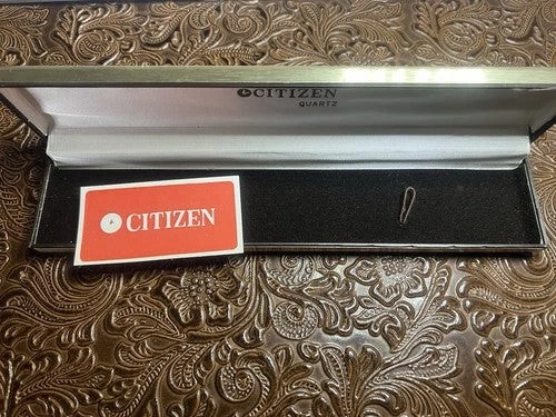 Citizen Case Quartz Watch Box Case Warranty Vintage 1995 - Image 2 of 4