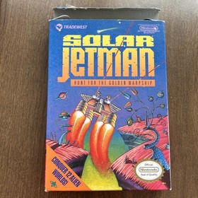Solar Jetman: Hunt for the Golden Warpship Nintendo NES 1990