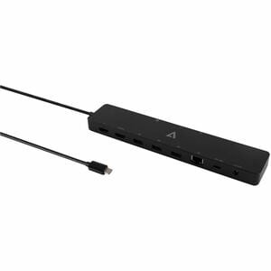 V7 DOCKUCPT2D Usb Type C Docking Station for Notebook Charging Capability Memory