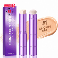 Face 2-in-1 Color Changing Foundation Stick  1.4 Ounce Pack of 1 , Natural