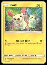 2017 Pokemon Plusle Common Shining Legends 33/73 HP on eBay