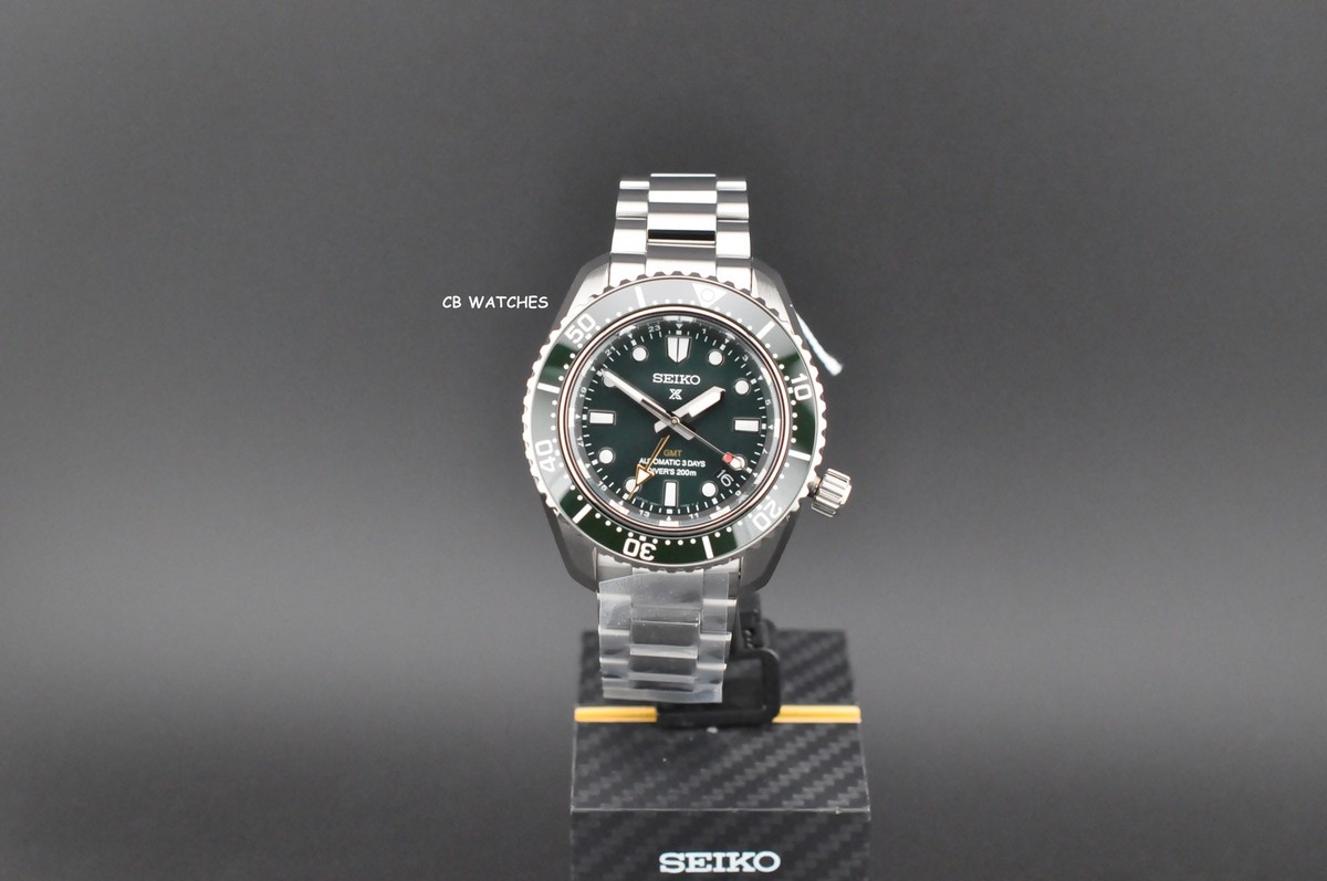 Seiko Prospex Sea Marinemaster GMT Green Watch SPB381J1 Automatic Seiko Prospex Sea Marinemaster GMT Green Watch SPB381J1 Automatic