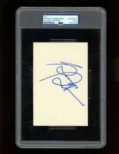 George Steinbrenner Signed Cut Auto Autograph PSA/DNA Authentic Yankees ZZ5443