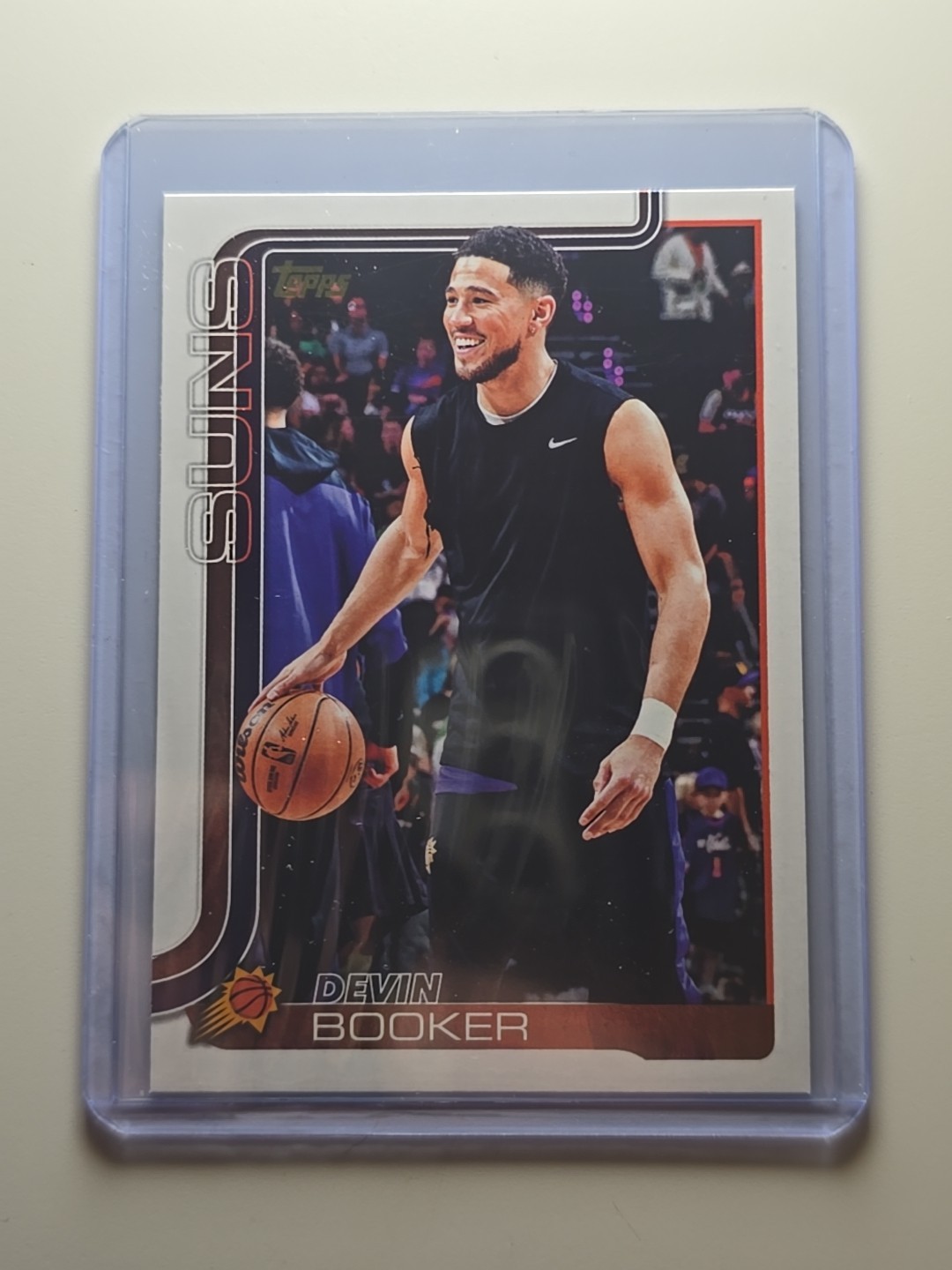 2025-26 Topps Basketball NBA Devin Booker Golden Mirror SSP Phoenix Suns #156