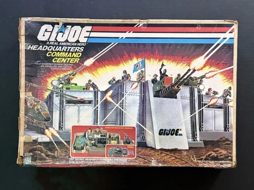 Vintage GI Joe Headquarters Command Center BOX Only 1983 Hasbro ARAH
