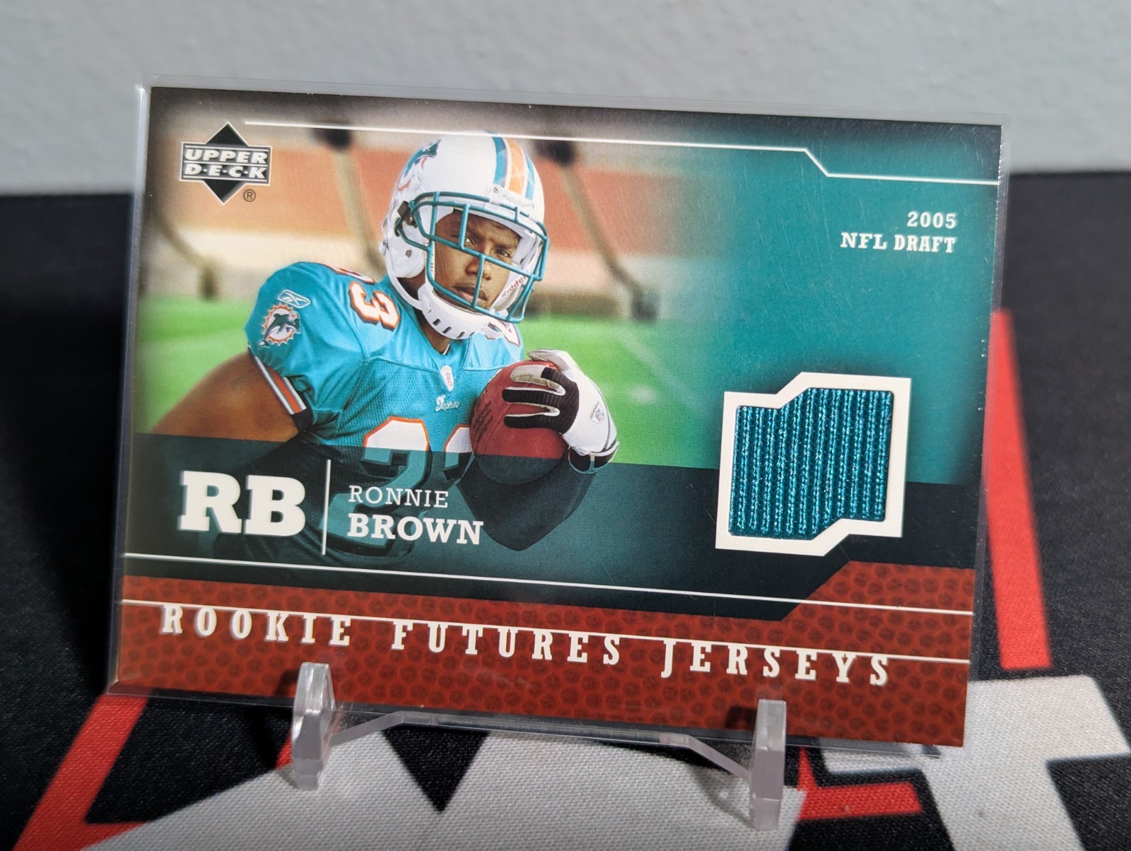 Ronnie Brown Upper Deck Rookie Futures Jersey #RFRB Base