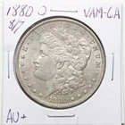 1880-O 8/7 $1 Morgan Silver Dollar in AU+ Condition #6516 VAM-6A