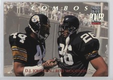 1992 Pro Set Power Combos DJ Johnson Rod Woodson #8 HOF 1i6n